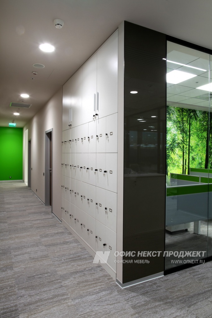 Встроенные локеры CBRE